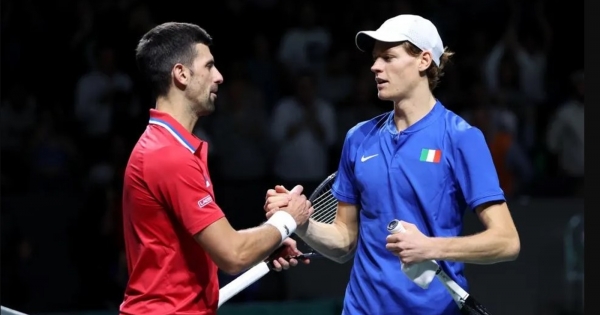 كأس دايفيز : سينر يقود ايطاليا للنهائي بعد تفوقه على ديوكوفيتش