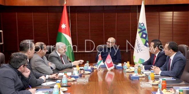 الأردن يعزز التعاون السياحي والبيني مع تونس
