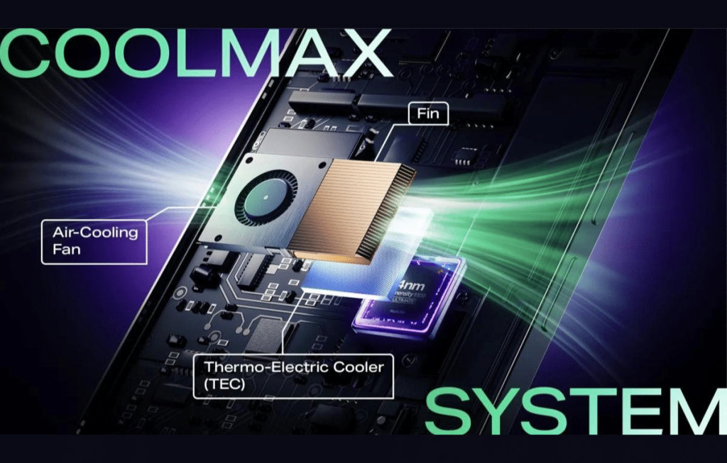 Infinix تعرض تقنية التبريد النموذجية Coolmax