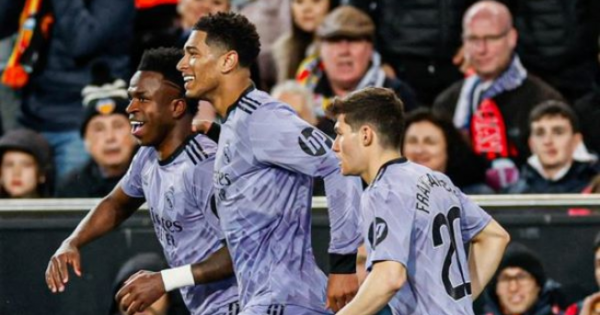 الليغا: ابداع فينيسيوس ينقذ ريال مدريد امام فالنسيا