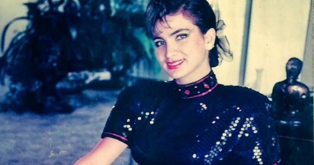 بالفيديو- أغنية شهيرة لـ ملكة جمال لبنان 1984 الرائعة الجمال.. هل تذكرونها؟