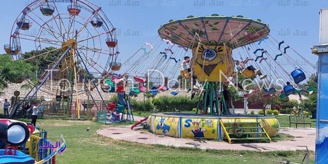 سعرها من 5 حتى 10 جنيهات .. الملاهي الشعبية تكسب في العيد