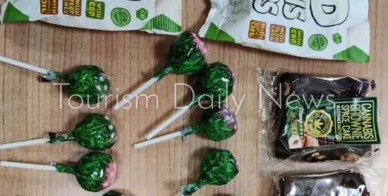 القبض على أمريكي بمطار القاهرة بحوزته 3 كيلو حلوى مخلوطة بمخدر الماريجوانا