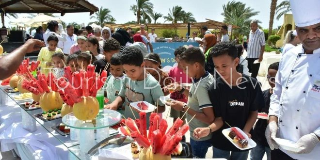 المسئولية المجتمعية .. يوم ترفيهي للأطفال الأيتام بفنادق مرسى علم