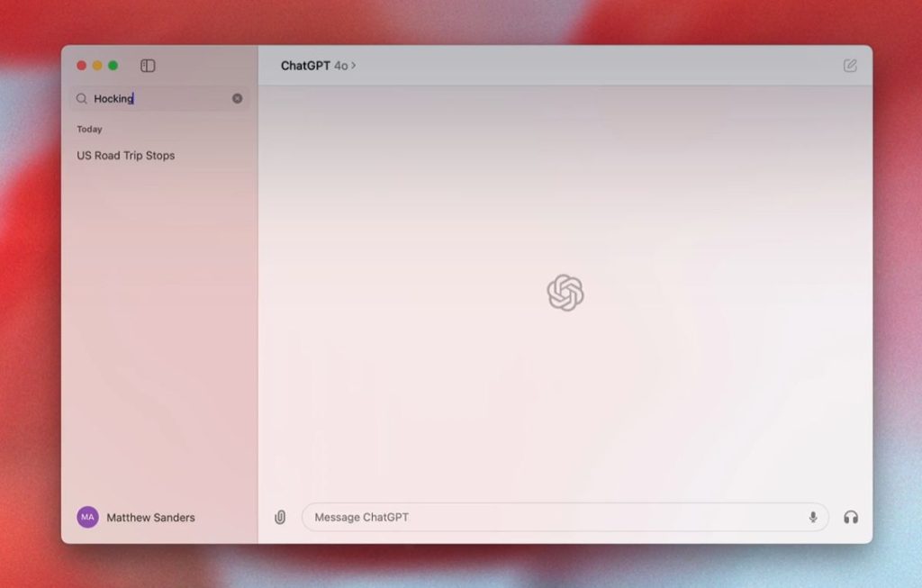 OpenAI تطلق تطبيق ChatGPT لأجهزة ماك لكافة المستخدمين