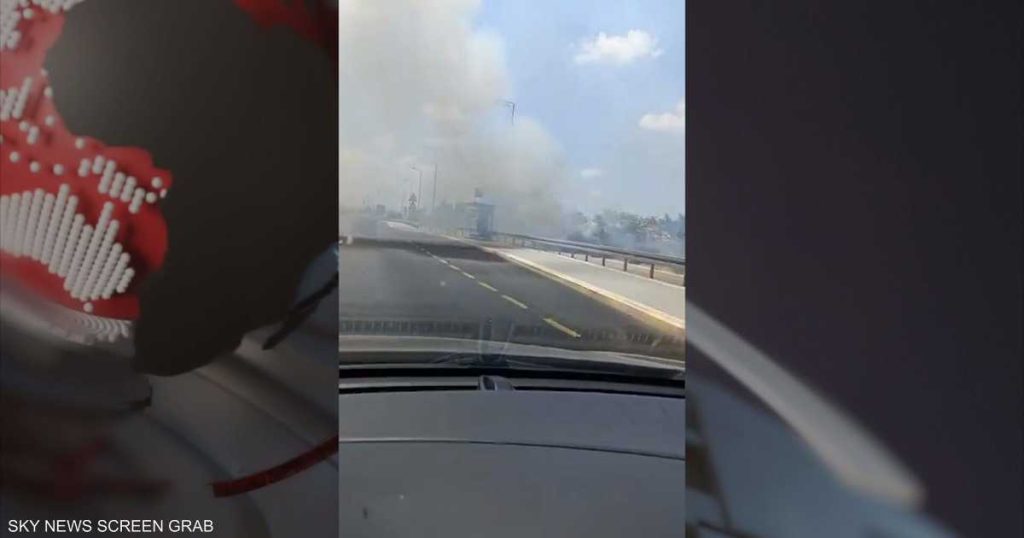 بالفيديو.. قتيل في هجوم لحزب الله بسرب مسيّرات شمالي إسرائيل