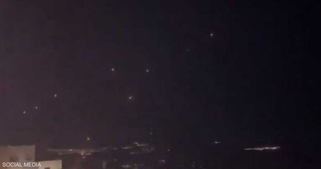 عشرات الصواريخ تنطلق من جنوب لبنان باتجاه إسرائيل