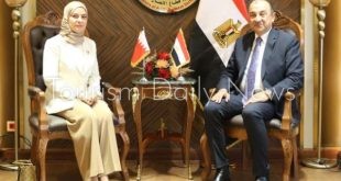 شيمي يستعرض الفرص الاستثمارية بمصر ومجالات الشراكة أمام سفيرة البحرين