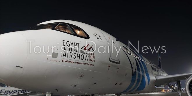 “مصر للطيران” الناقل الرسمي لمعرض مصر الدولي للطيران والفضاء