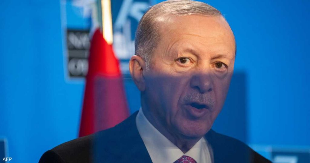أردوغان يهاجم إسرائيل دون ذكر “حسن نصر الله”