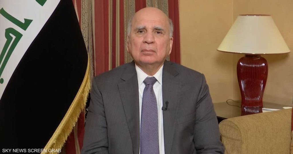 وزير الخارجية العراقي: نرفض التورط في الحرب واستغلال أجوائنا