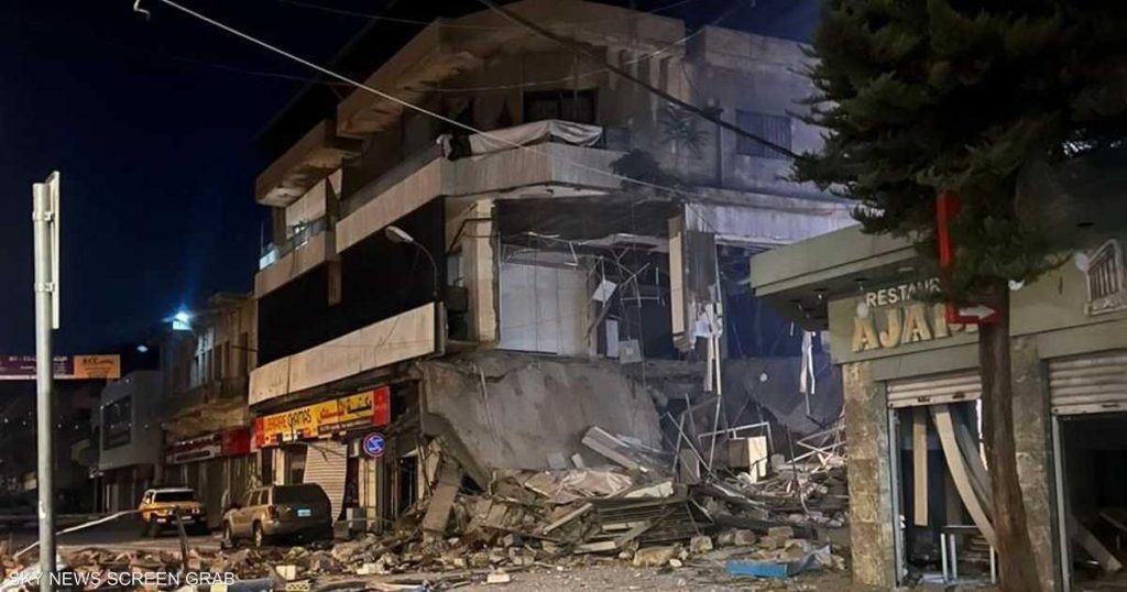 بعدة مناطق في لبنان.. إسرائيل تقصف “الدرع المالي” لحزب الله