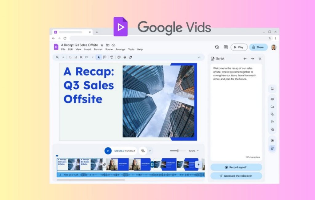 كل ما تحتاج إلى معرفته عن Google Vids.. أداة إنشاء مقاطع الفيديو بالذكاء الاصطناعي