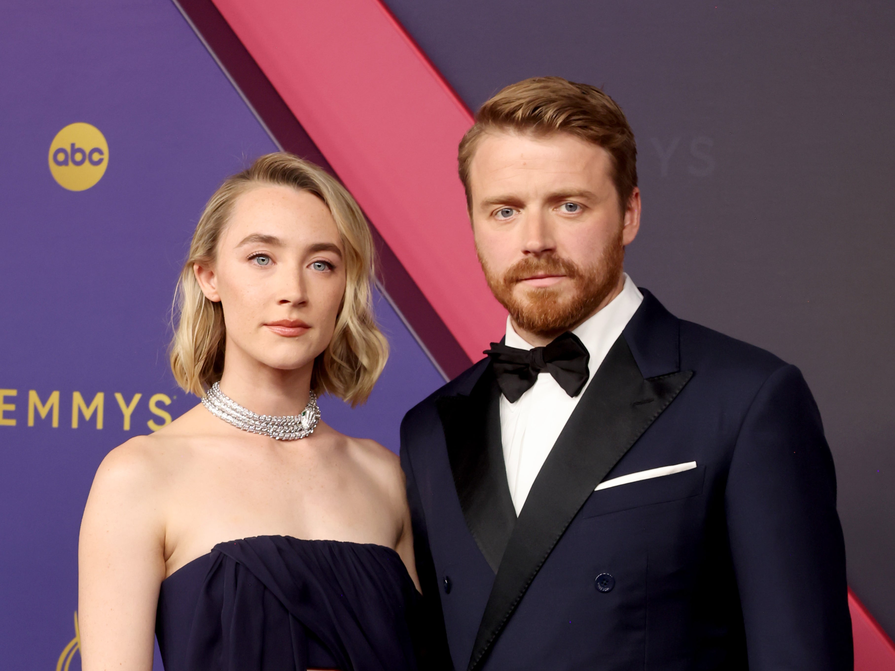 Saoirse Ronan and husband Jack Lowden make red carpet debut as a married  couple | The Independent