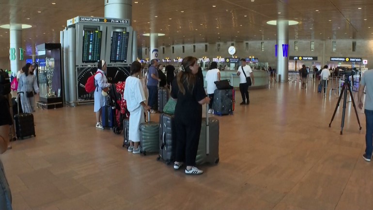 Ben Gurion Airport الإضراب في مطار بن غوريون