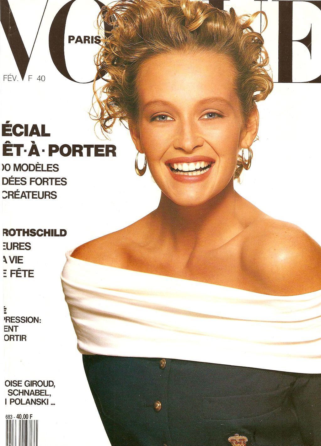 Estelle Lefébure Throughout the Years in Vogue – VOGUEGRAPHY