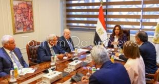 وزيرة التنمية المحلية تشكر منير غبور لدعمه في إحياء مسار العائلة المقدسة