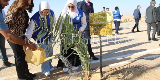 إطلاق المرحلة الرابعة من مبادرة زراعة 100 مليون شجرة بالوادي الجديد