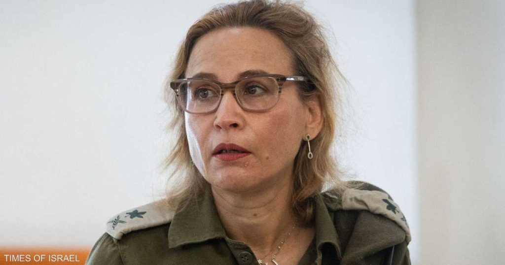 إسرائيل.. نقل المدعية العسكرية “المعاقَبة” إلى المستشفى