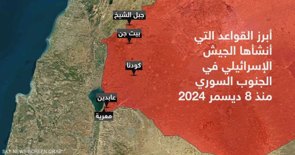 خاصإسرائيل تتشبث بجبل الشيخ.. ودمشق أمام تحديات سيادية معقدة