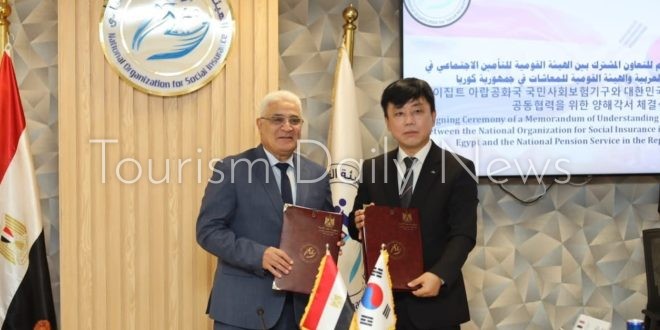 مصر وكوريا توقعان مذكرة تفاهم لتعزيز التعاون في مجالات التأمين الاجتماعي