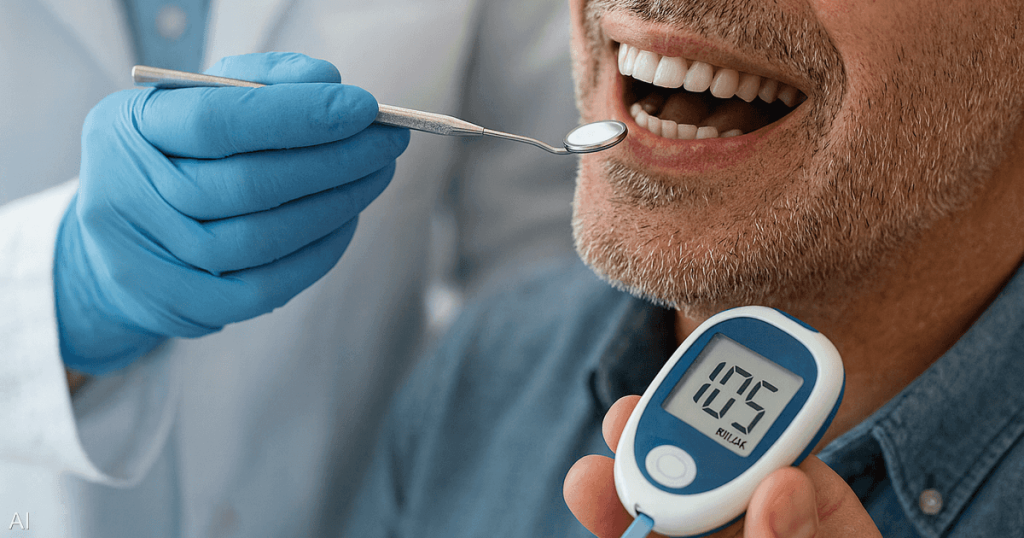 السكري وصحة الفم.. علاقة متبادلة