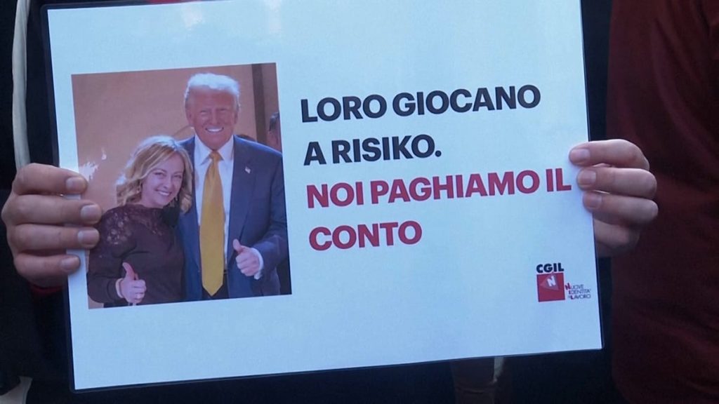 فيديو. مئات ينضمون إلى إضراب في روما ضد خطط ميزانية 2026