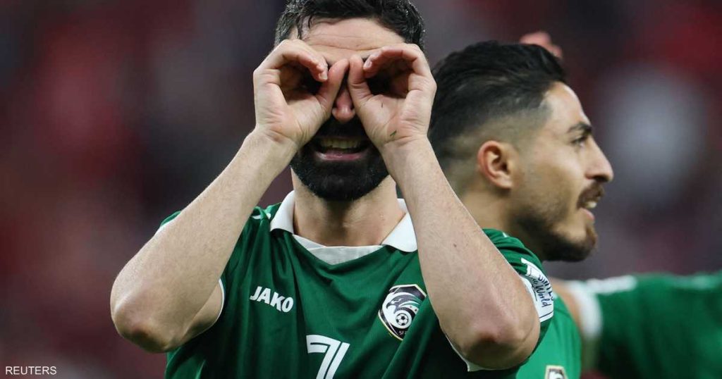 خربين يقود سوريا لعبور عقبة نسور قرطاج في افتتاح كأس العرب