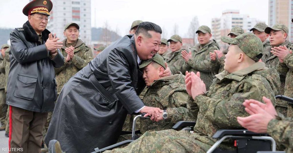 الزعيم كيم يكرّم وحدة عسكرية شاركت في معارك كورسك بروسيا