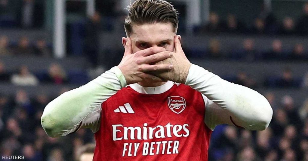 جيوكيريس يعيد أرسنال إلى صدارة الدوري الإنجليزي سريعا