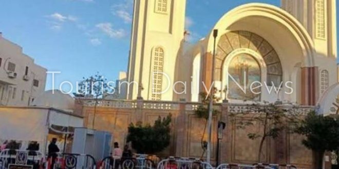 استنفار أمني في محيط الكنائس وبالبحر الأحمر خلال قداس الكريسماس