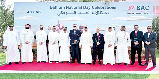 طيران الخليج وشركة مطار البحرين تحتفلان بالأعياد الوطنية