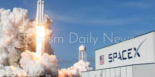 سبيس إكس الأمريكية تطلق دفعة جديدة من الأقمار الصناعية إلى الفضاء