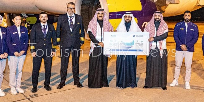 إطلاق أولى رحلات الطيران المباشرة بين الأحساء والمدينة المنورة