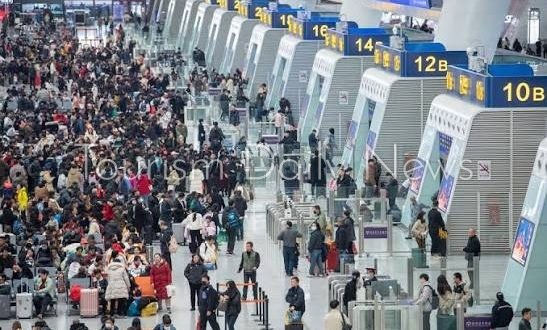 الصين تسجل 66.86 مليار رحلة ركاب بين المناطق خلال 2025