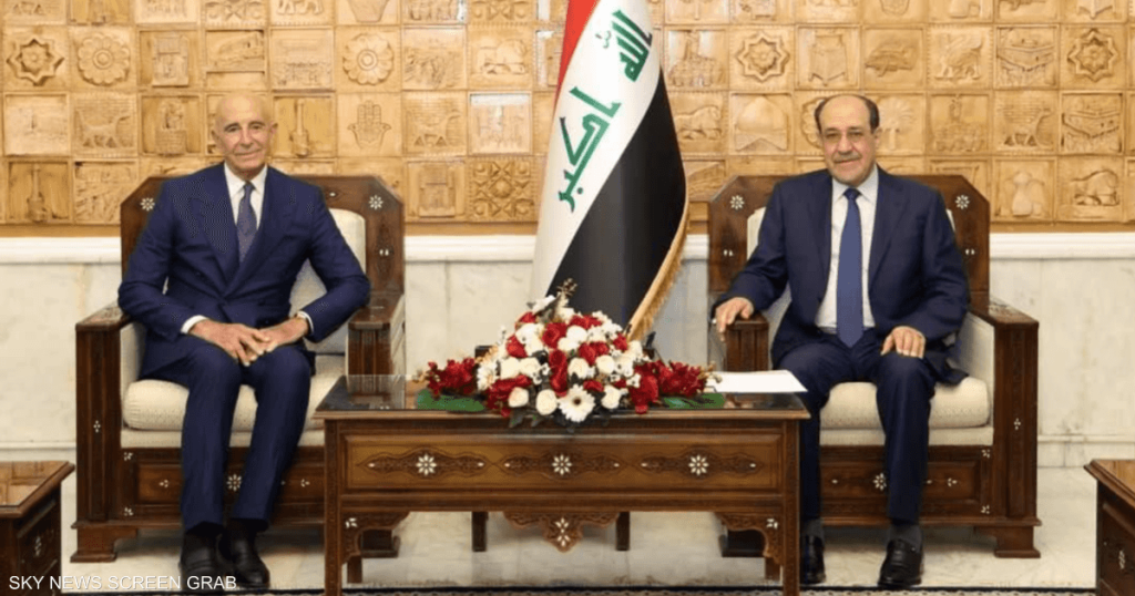 براك يلتقي المالكي.. والأخير يؤكد ضرورة احترام سيادة العراق