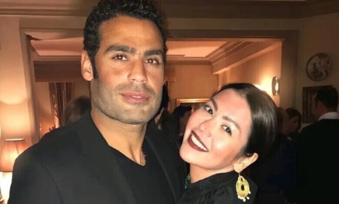 إليكم أحدث ظهور لـ لقاء الخميسي مع زوجها محمد عبد المنصف