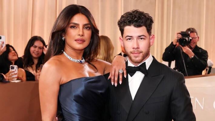 نيك جوناس وبريانكا شوبرا يتبادلان قبلة رومانسية على السجادة الحمراء