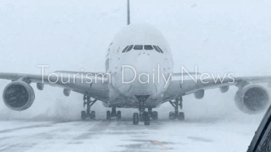 إلغاء 2100 رحلة طيران وسط موجة برد قياسية بالولايات المتحدة