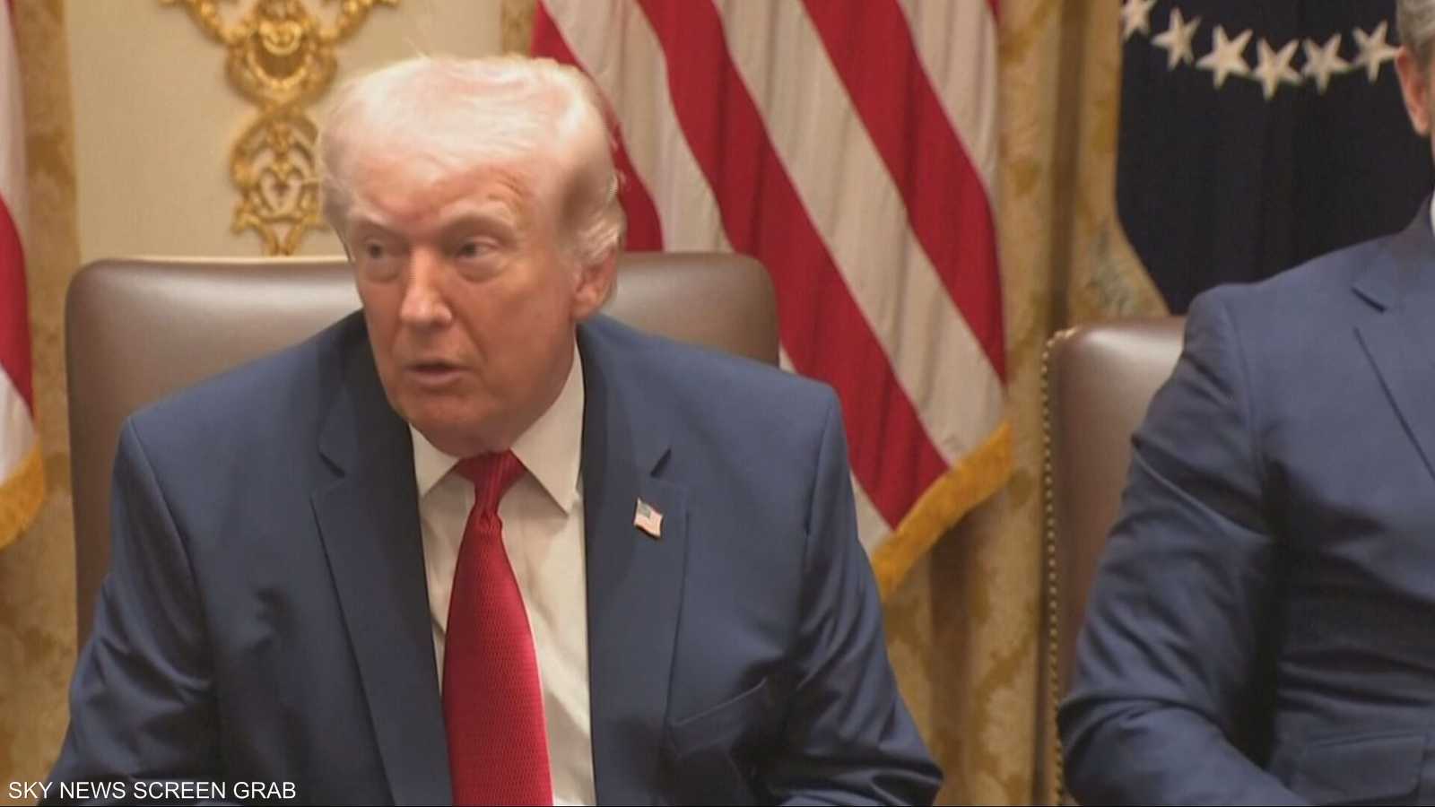 ترامب: إيران سمحت بعبور 8 ناقلات نفط عبر مضيق هرمز