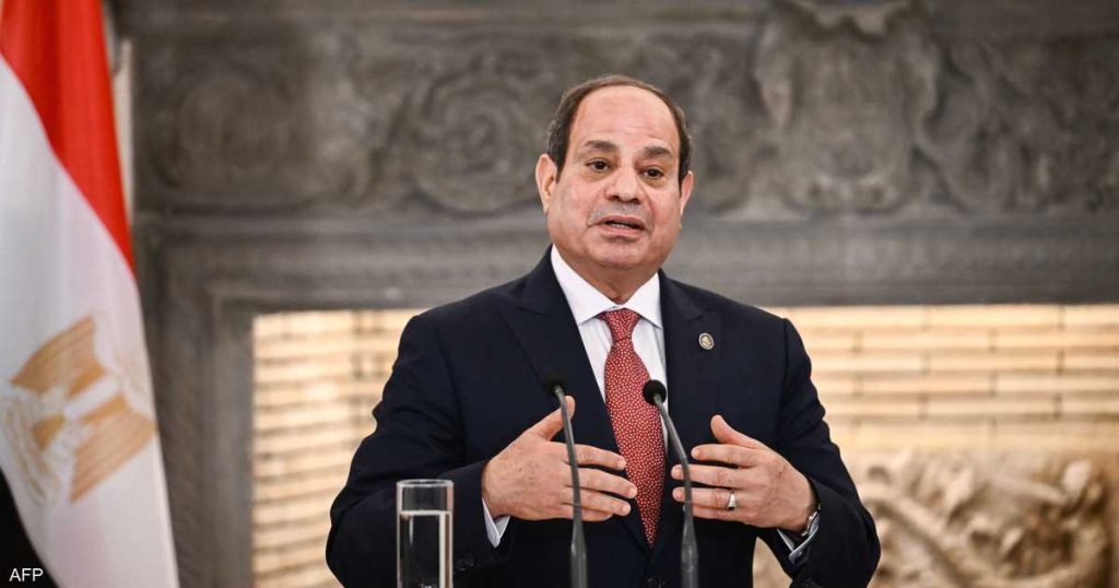 الرئيس المصري يحذر من أكبر أزمة طاقة في التاريخ الحديث