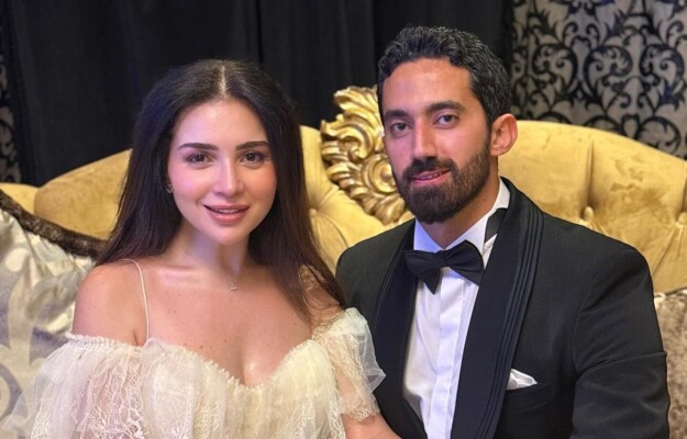 رسالة مؤثرة من مي عز الدين لزوجها بعد فترة مرضها