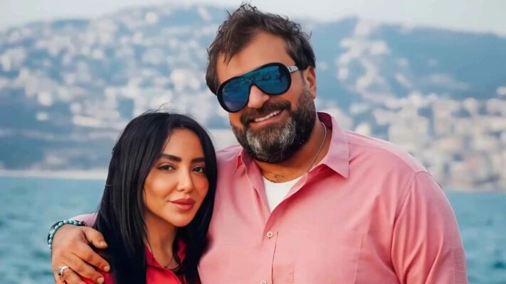 كيف احتفل مناف عبدال بعيد ميلاد زوجته أبرار أبو سيف؟