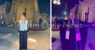 يسرا وخالد الصاوي يضيئان معبد الأقصر بجولة فنية تعيد الأضواء لقلب الحضارة