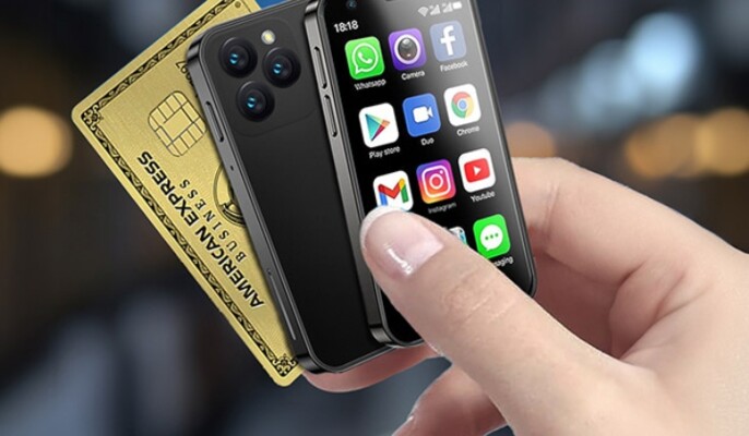 هاتف جديد يسرق الانظار بصغره.. جهاز بحجم مفاتيحك!