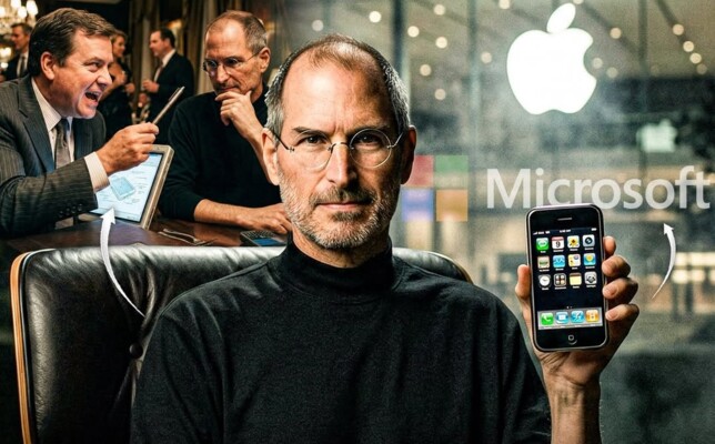 جدال على طاولة عشاء والنتيجة كانت iPhone الشهير!