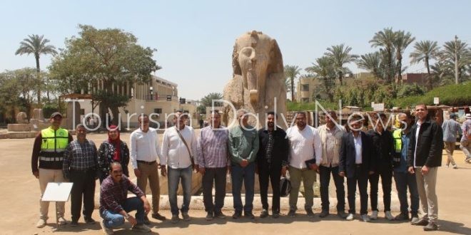 أمين عام المجلس الأعلى للآثار يتفقد منطقتي سقارة وميت رهينة