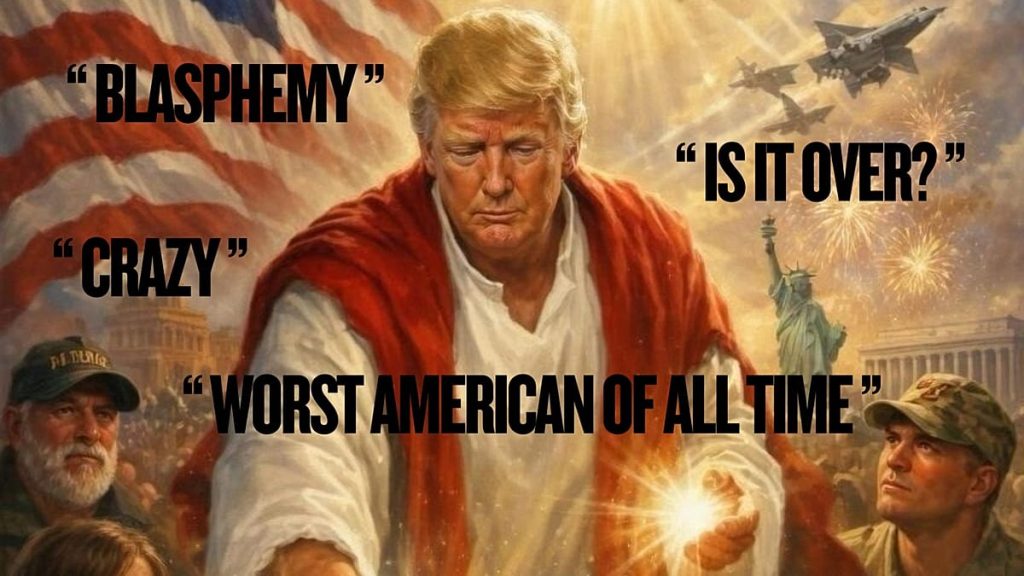 مشاهير ينددون بصورة ذكاء اصطناعي لترامب يجسده في صورة يسوع