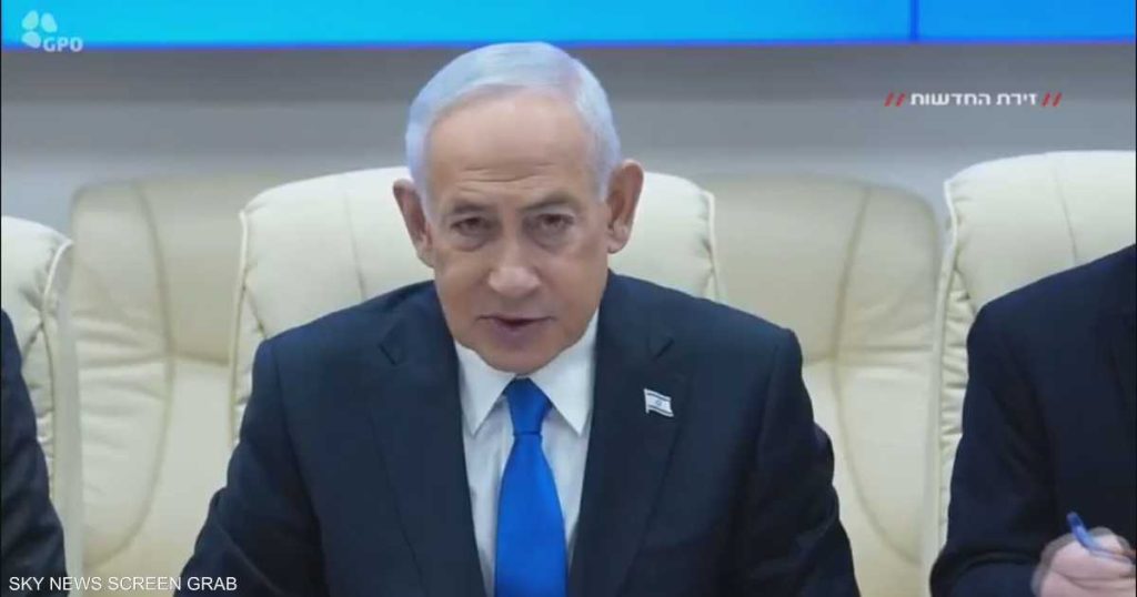 نتنياهو: فرصة تاريخية لاتفاق سلام مع لبنان