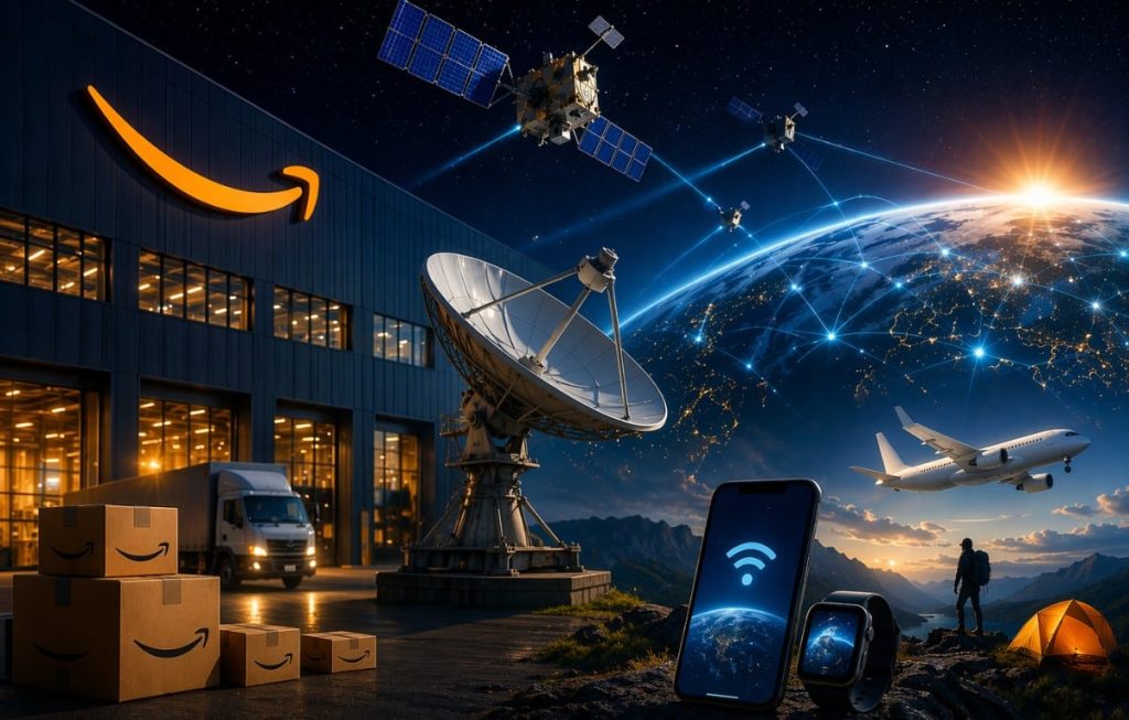أمازون تنافس ستارلينك بالاستحواذ على شركة الأقمار الصناعية Globalstar
